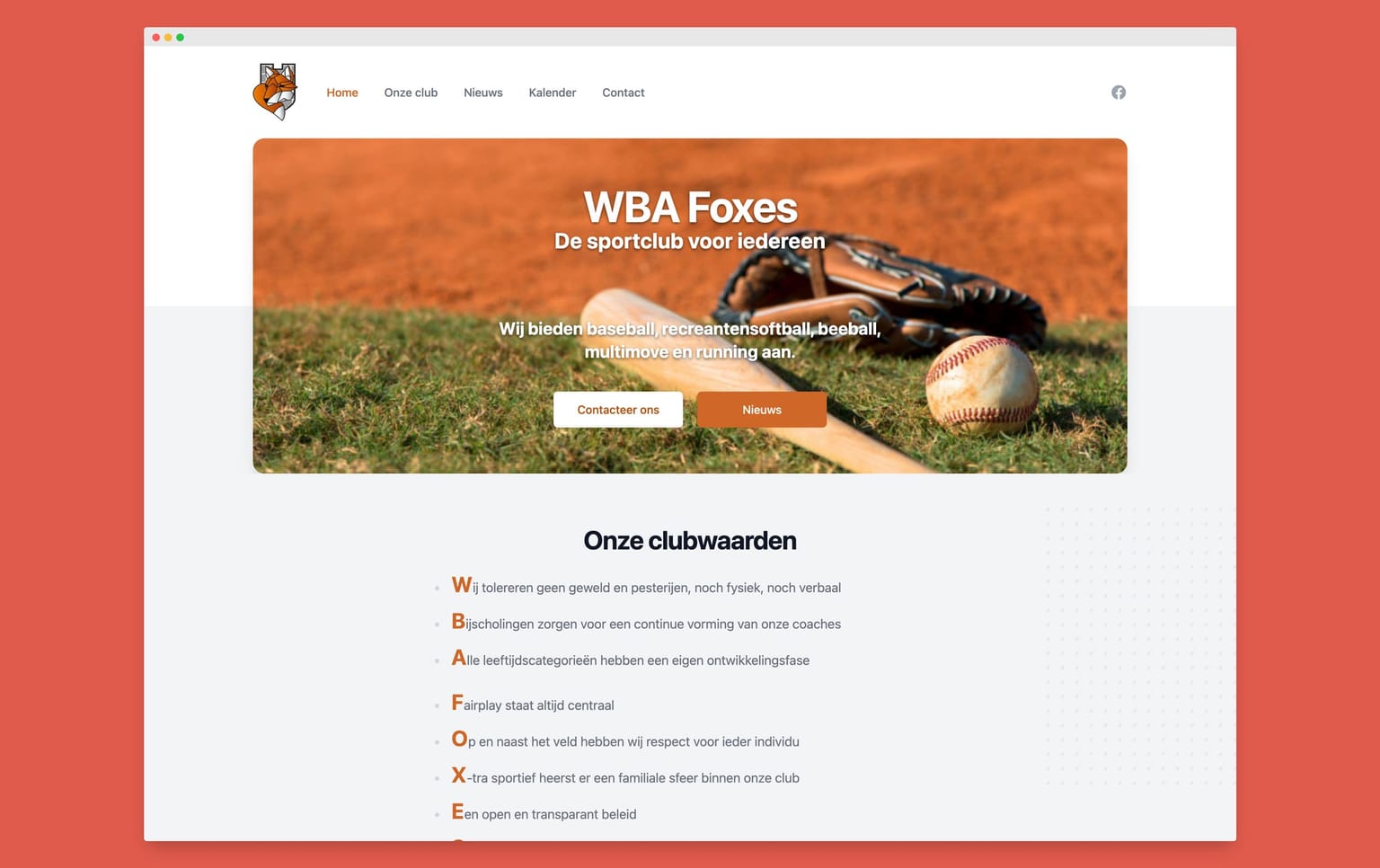 WBA Foxes gallery image 1