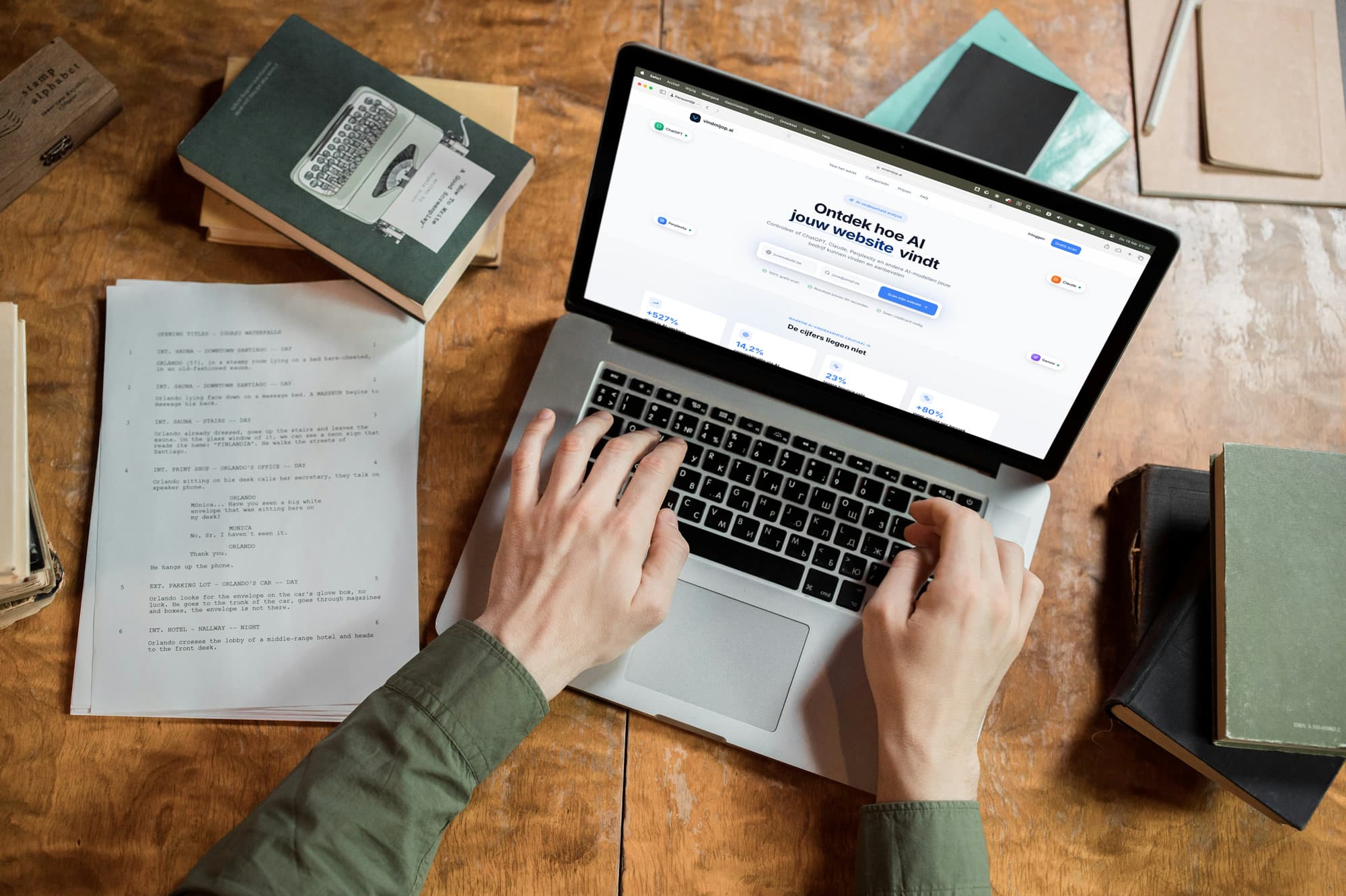 VindMijOp.AI project case door Hugarro AI Agency